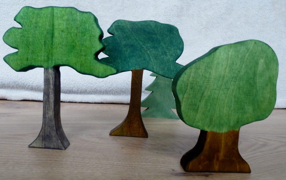 Bäume, 10 bis 17 cm Höhe