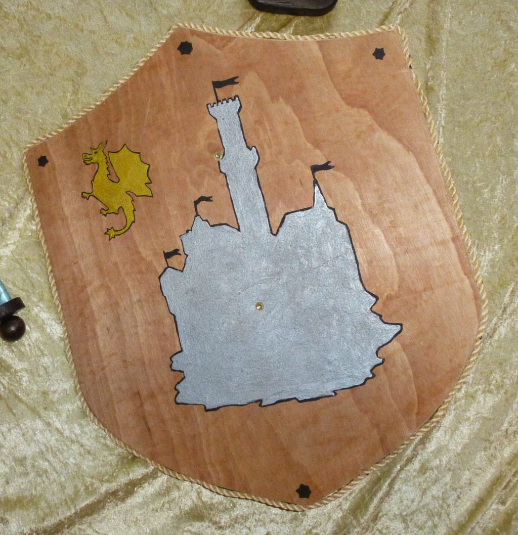 Schutzschild für kleine Ritter